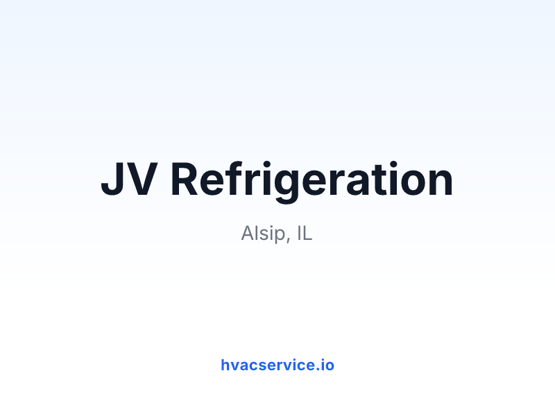 JV Refrigeration