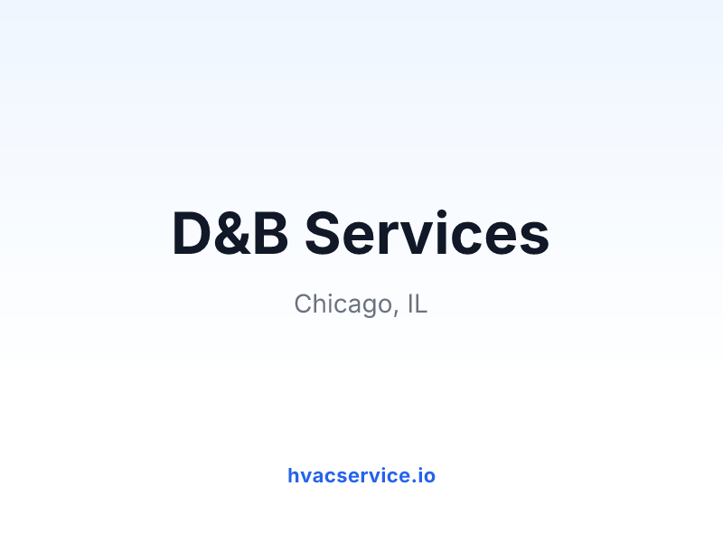 D&B Services