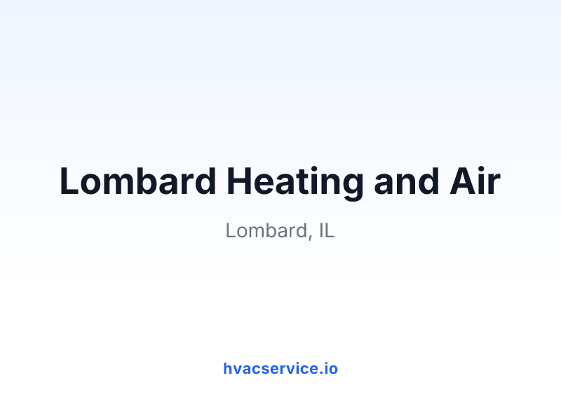 Lombard Heating and Air