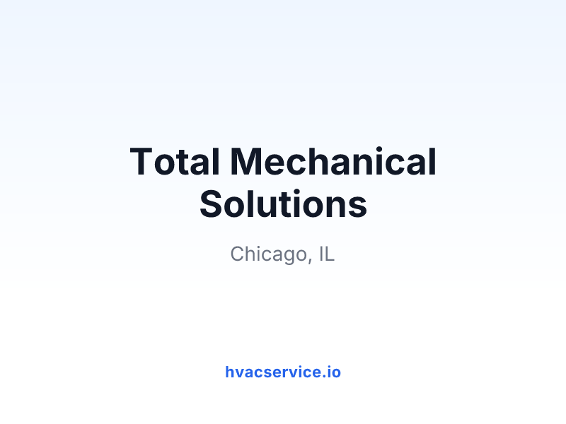 Total Mechanical Solutions