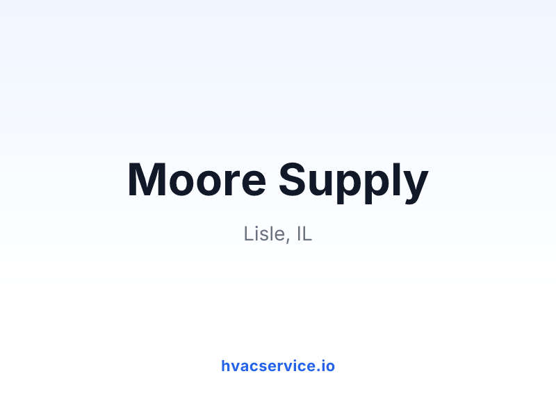 Moore Supply