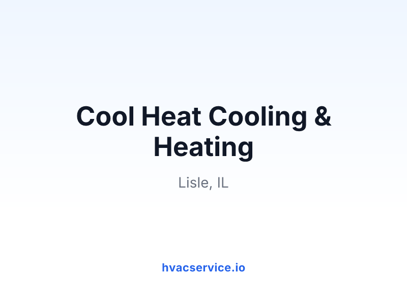Cool Heat Cooling & Heating