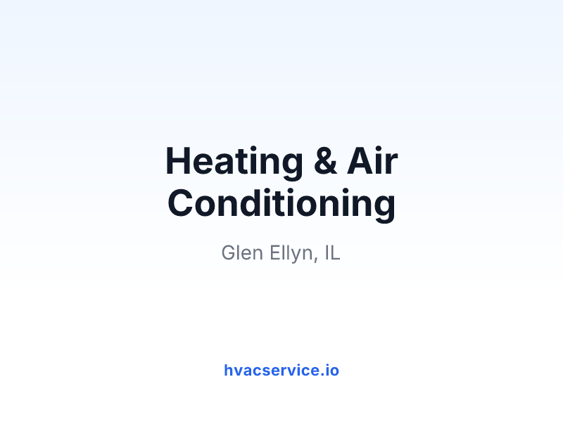 Heating & Air Conditioning