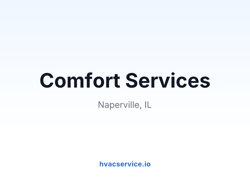 Comfort Services