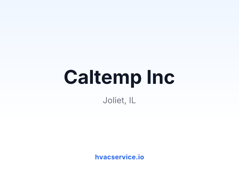 Caltemp Inc