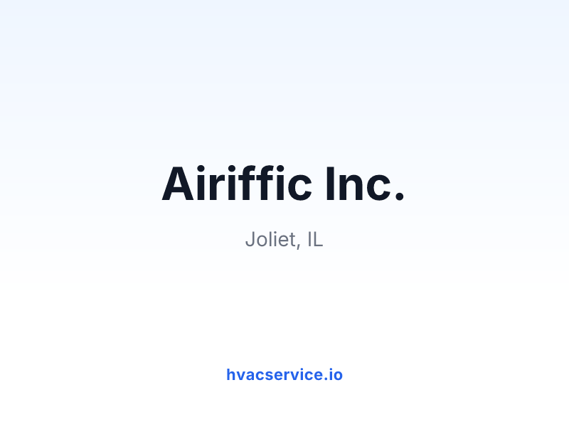 Airiffic Inc.