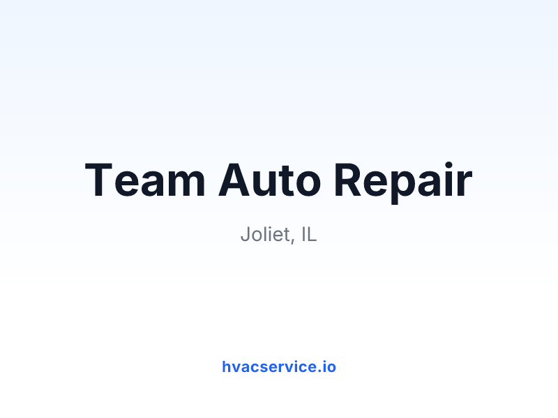Team Auto Repair