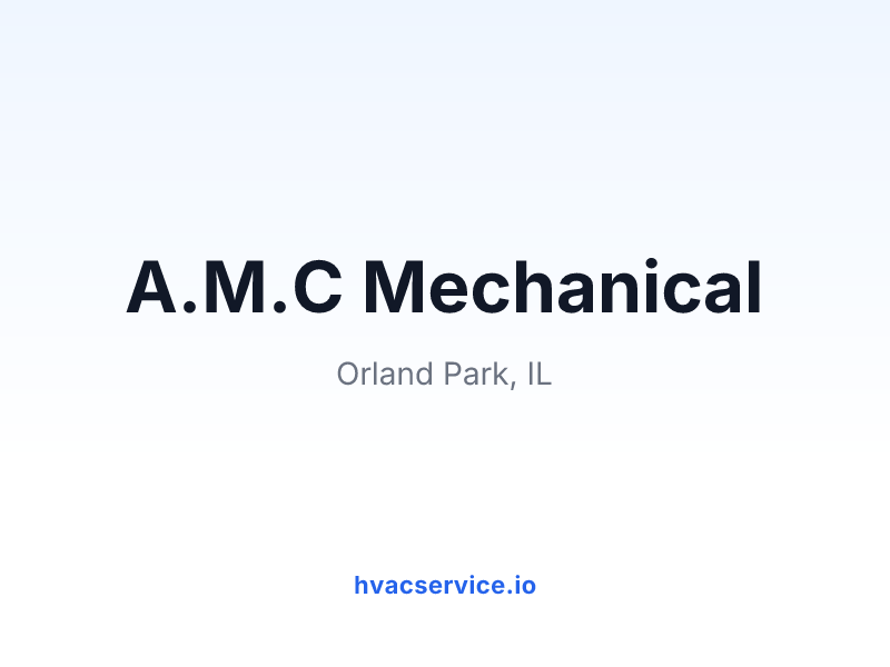 A.M.C Mechanical