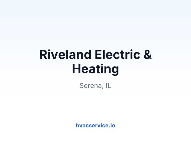 Riveland Electric & Heating