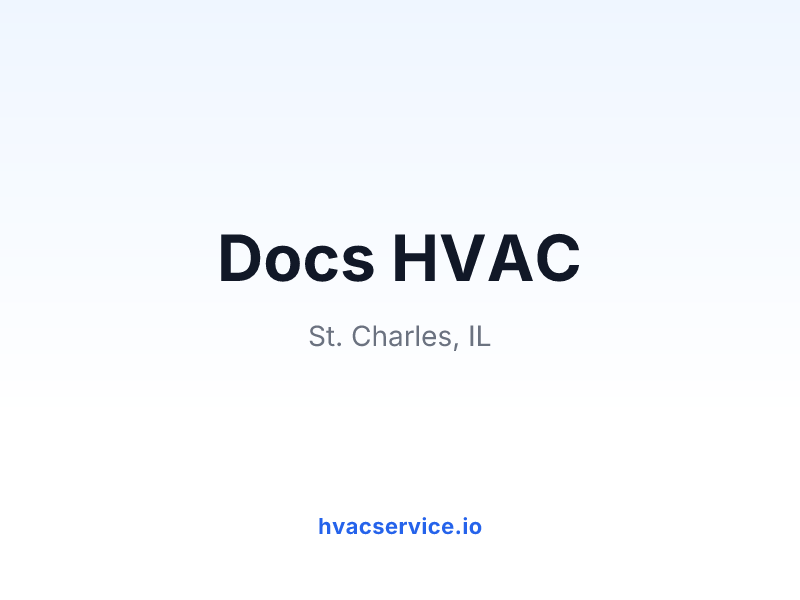 Docs HVAC