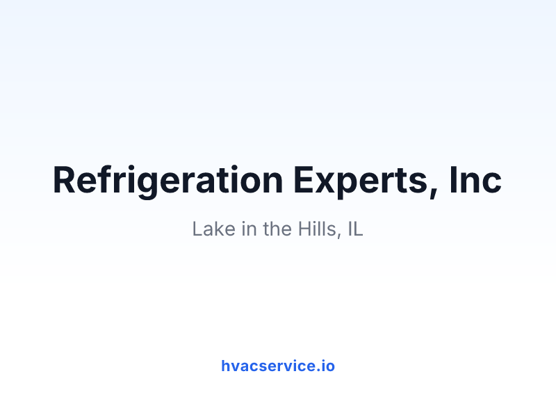 Refrigeration Experts, Inc