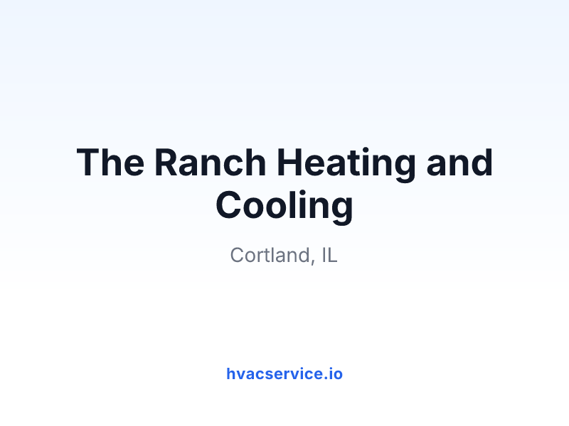 The Ranch Heating and Cooling