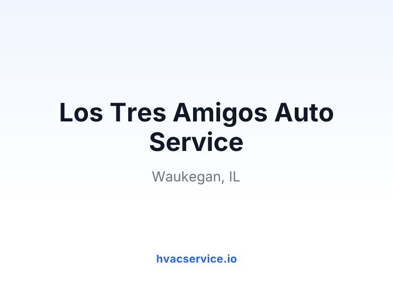 Los Tres Amigos Auto Service