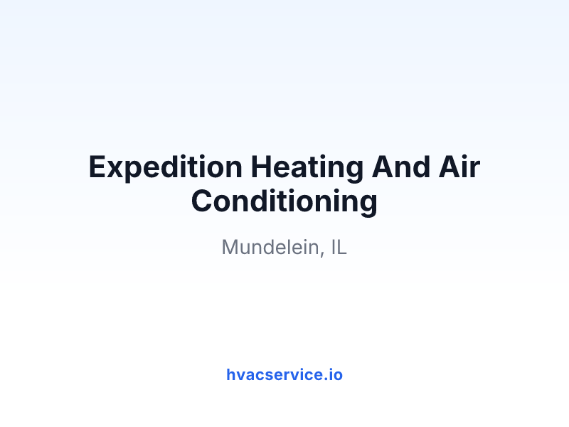 Expedition Heating And Air Conditioning