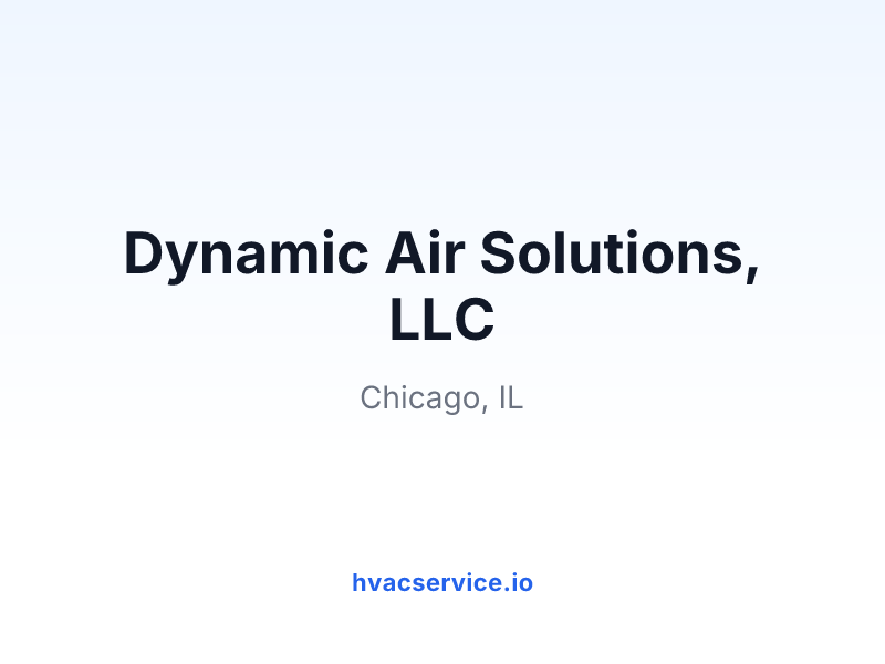 Dynamic Air Solutions, LLC
