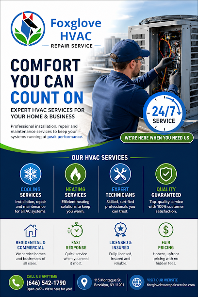 Foxglove HVAC repair service