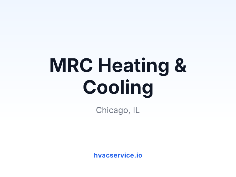 MRC Heating & Cooling