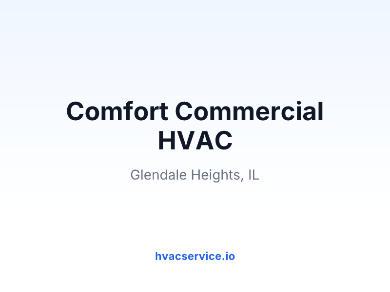 Comfort Commercial HVAC