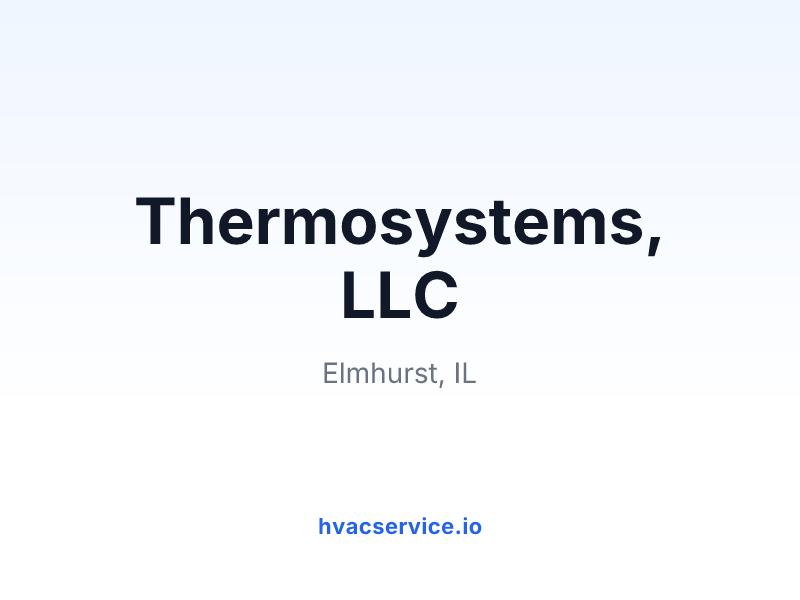 Thermosystems, LLC