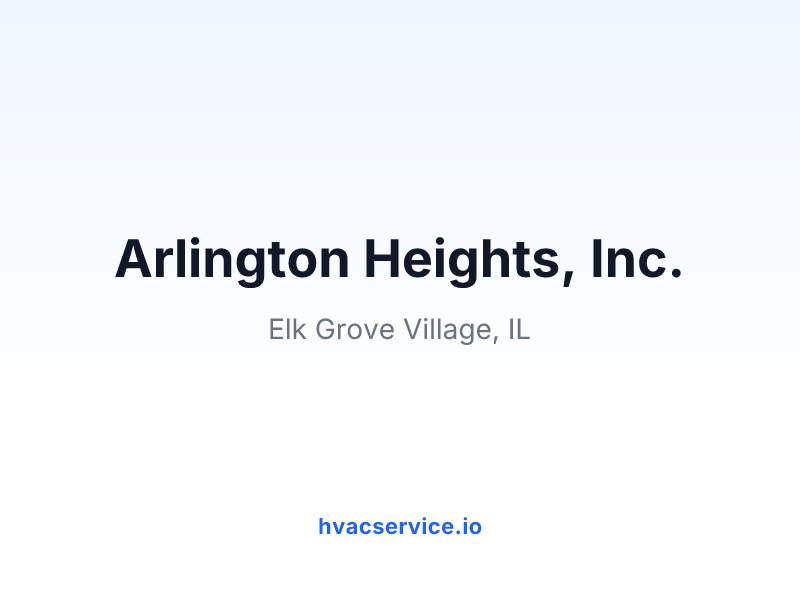 Arlington Heights, Inc.