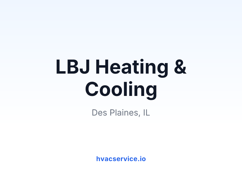 LBJ Heating & Cooling
