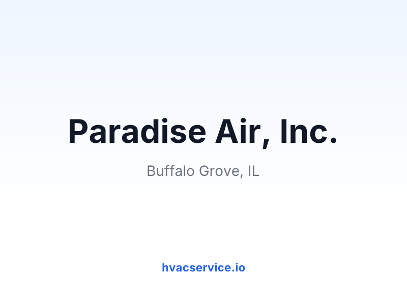 Paradise Air, Inc.
