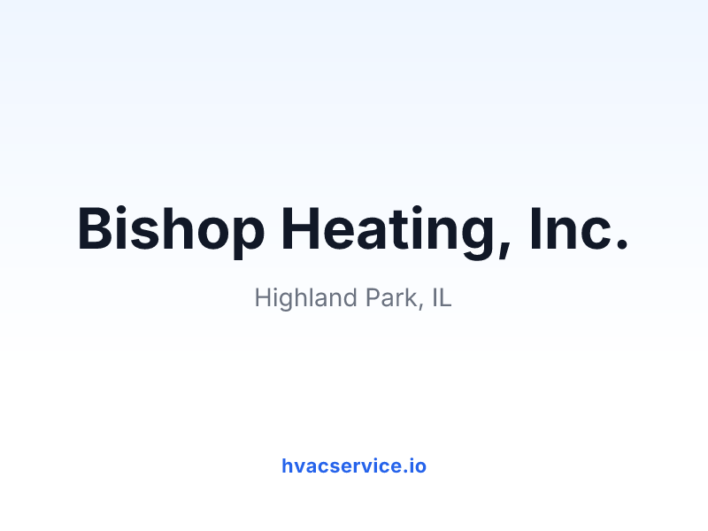 Bishop Heating, Inc.
