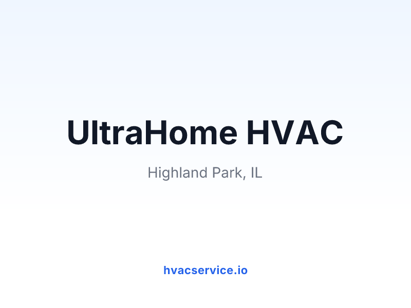 UltraHome HVAC