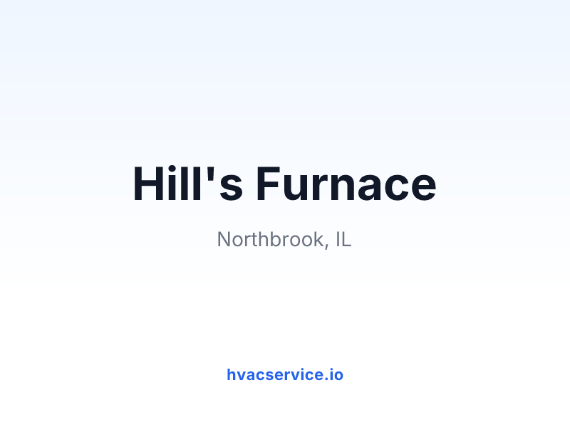 Hill's Furnace