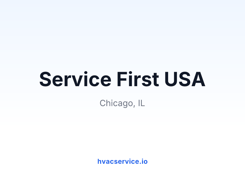 Service First USA