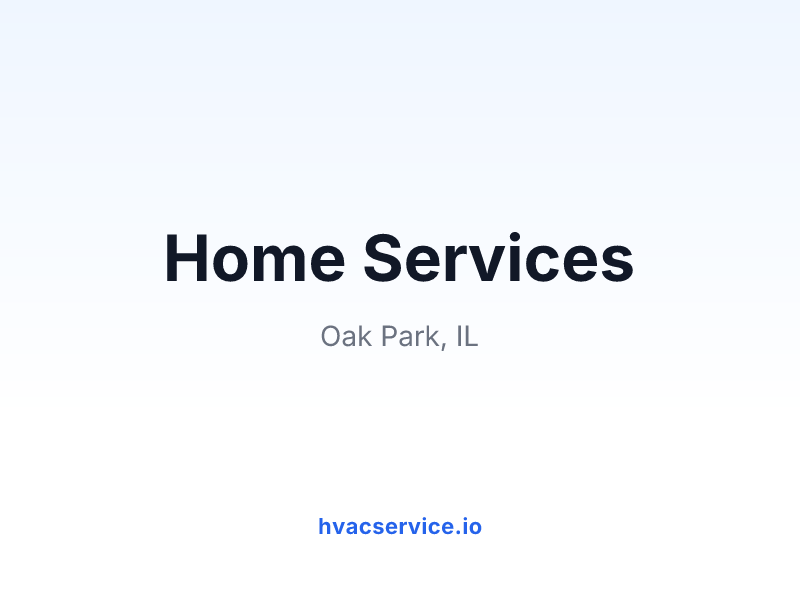 Home Services