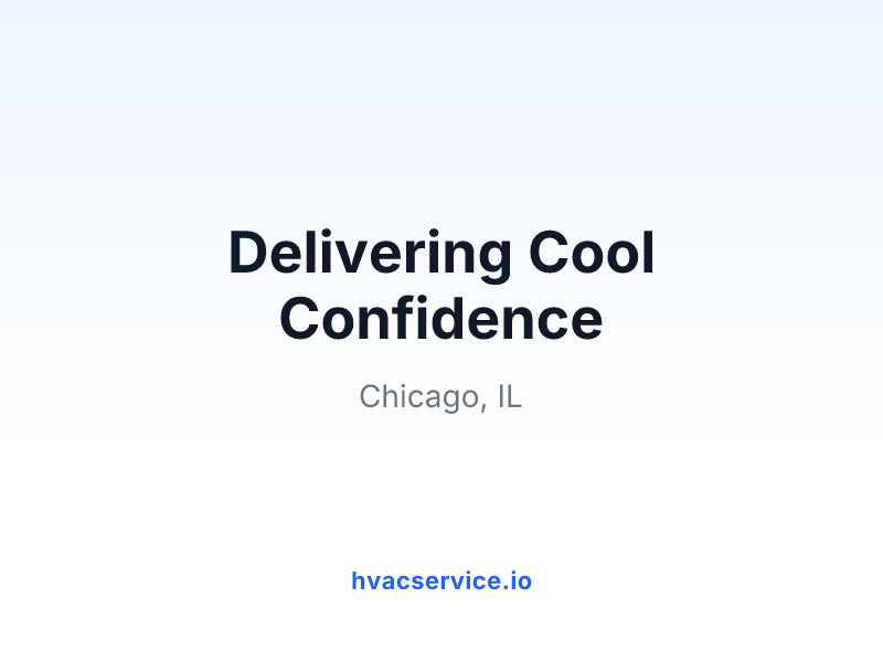 Delivering Cool Confidence