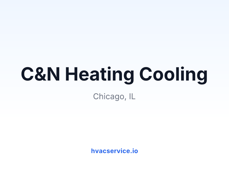 C&N Heating Cooling