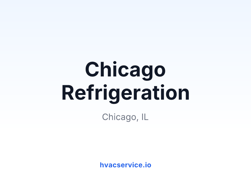 Chicago Refrigeration