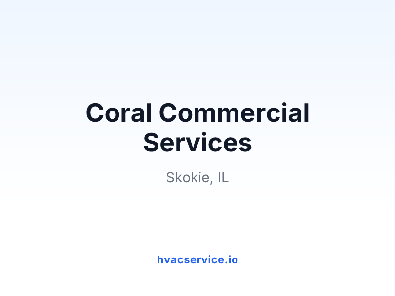 Coral Commercial Services