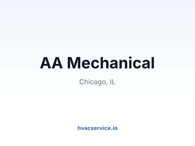 AA Mechanical