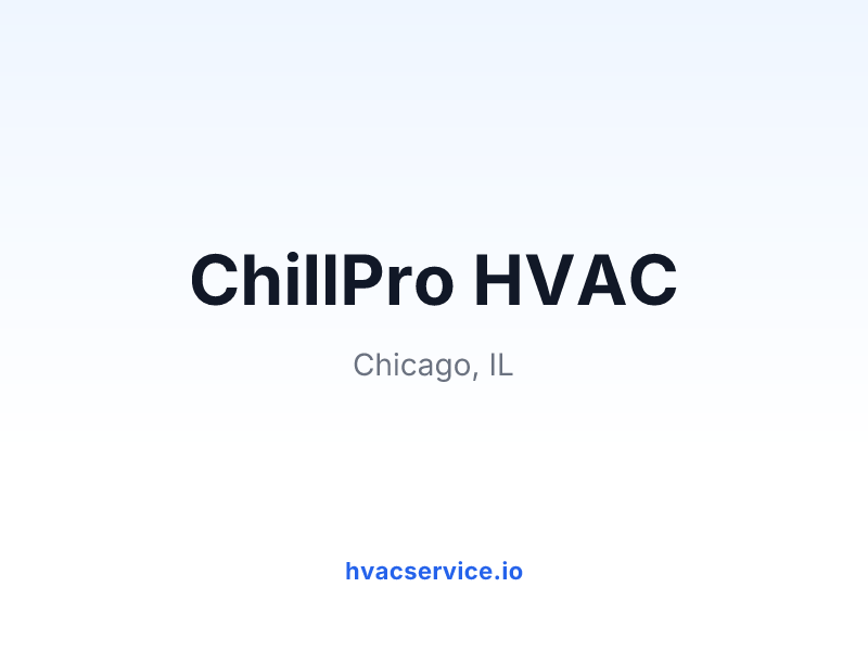ChillPro HVAC