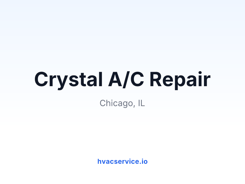 Crystal A/C Repair
