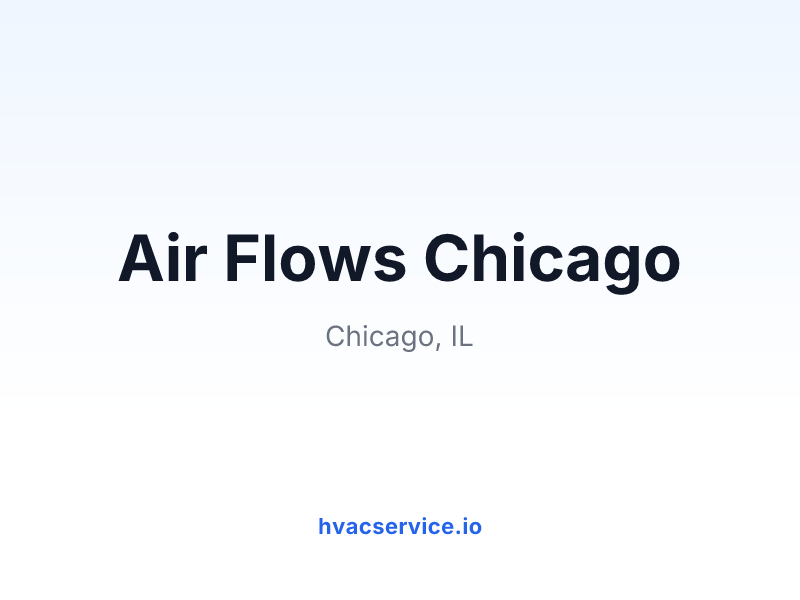 Air Flows Chicago