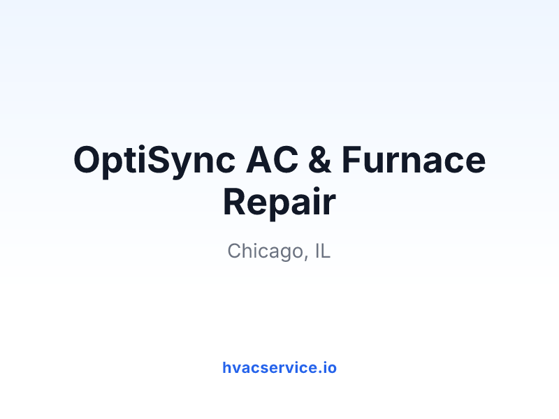 OptiSync AC & Furnace Repair