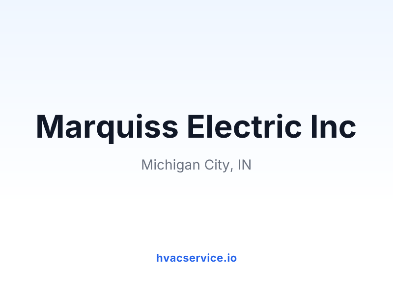 Marquiss Electric Inc