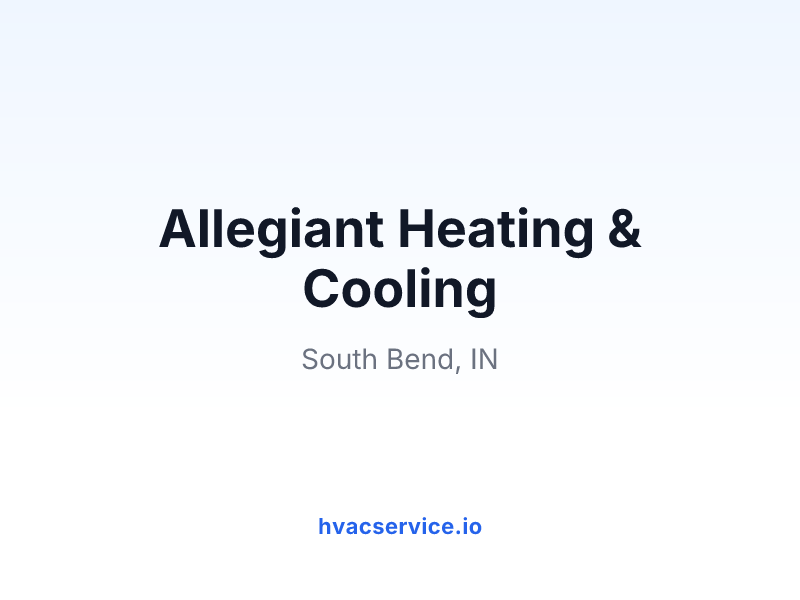 Allegiant Heating & Cooling