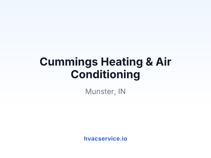 Cummings Heating & Air Conditioning