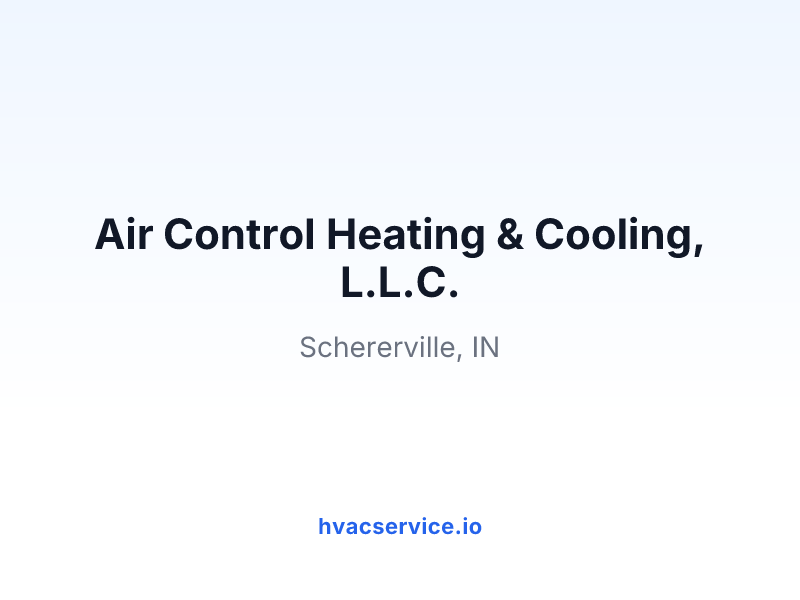Air Control Heating & Cooling, L.L.C.