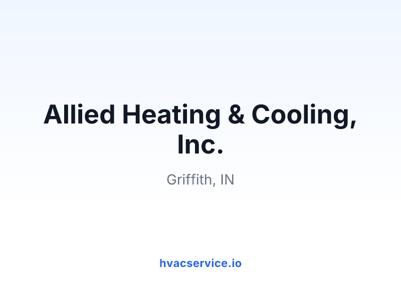 Allied Heating & Cooling, Inc.