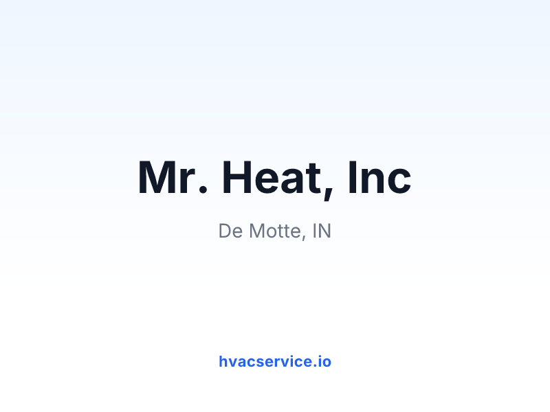 Mr. Heat, Inc