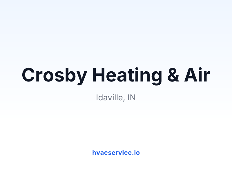 Crosby Heating & Air