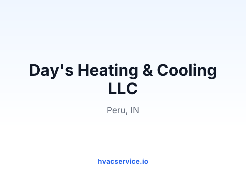 Day's Heating & Cooling LLC