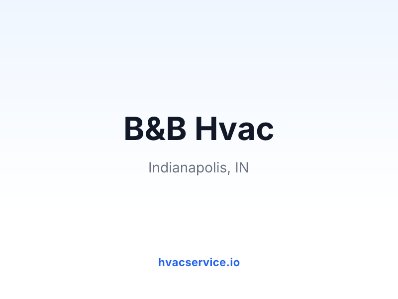 B&B Hvac
