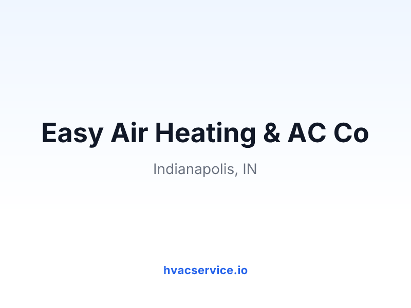 Easy Air Heating & AC Co